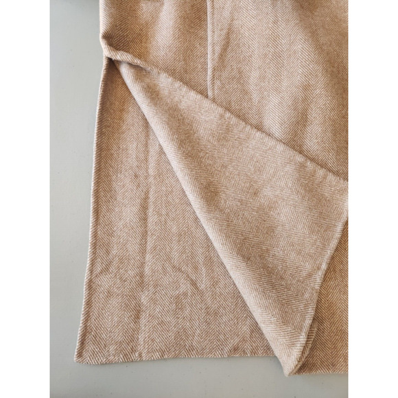 NWT Veronica Beard Women's Roberta OverSize Wrap Coat Size S Camel/Ivory #2N438 - Picture 11 of 16